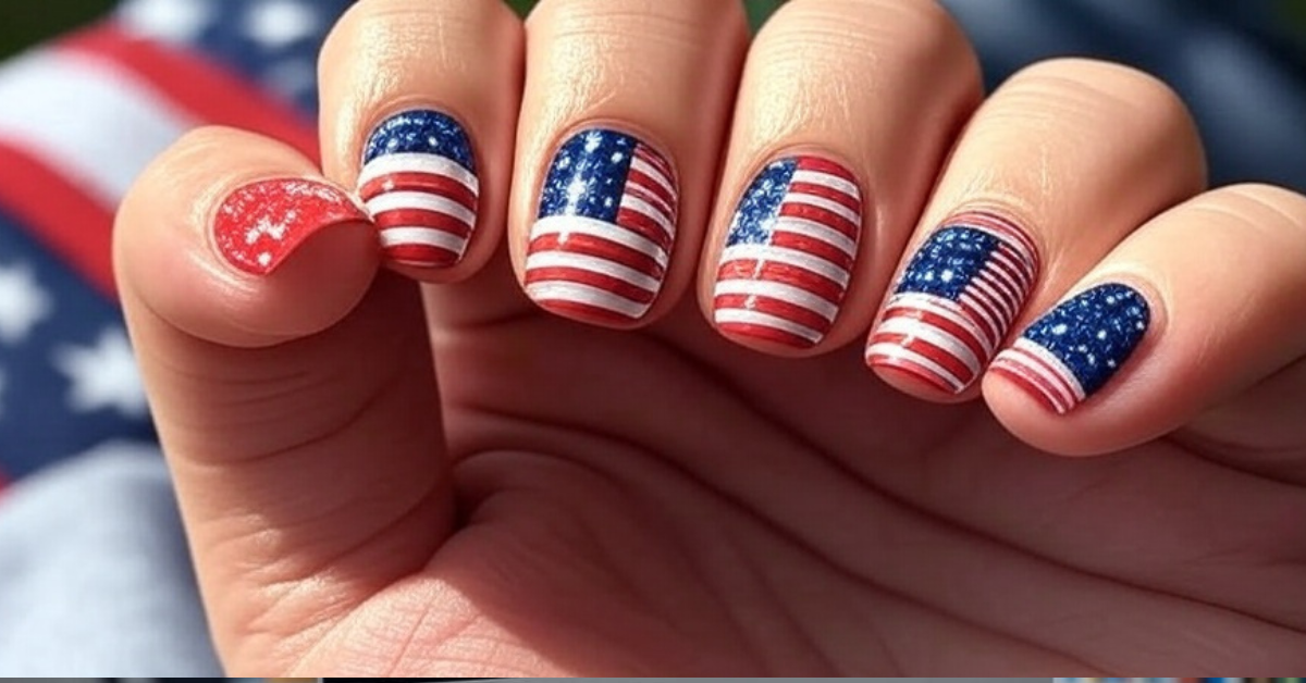 4th of July Nails