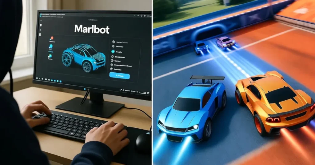 Marlbot in Rocket League
