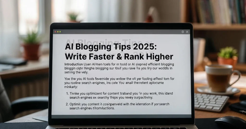 AI Blogging Tips