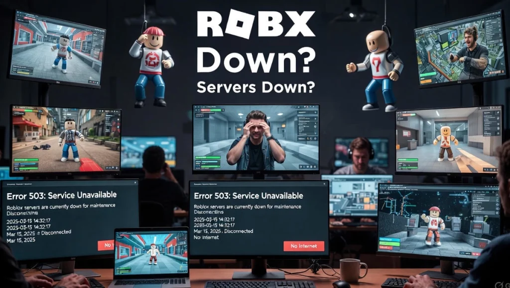 Roblox Servers Down? 2025 Live Fixes Roblox Servers Down