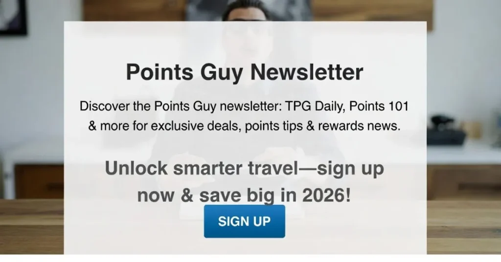 Points Guy Newsletter